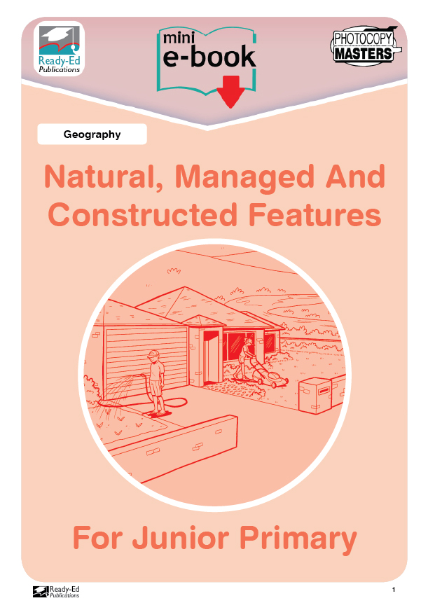 Geography: Natural, Managed & Constructed Features Jnr -Worksheets ...