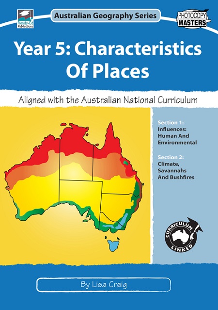 Geography Series: Year 5 - Characteristics Places Ready-Ed