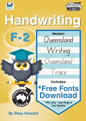 Handwriting F-2 Version: Queensland Writing